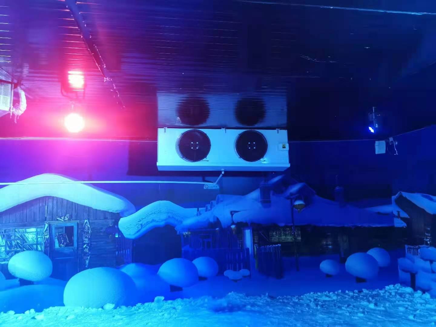 滑雪場，室內冰雪世界冷庫歡樂谷建造
